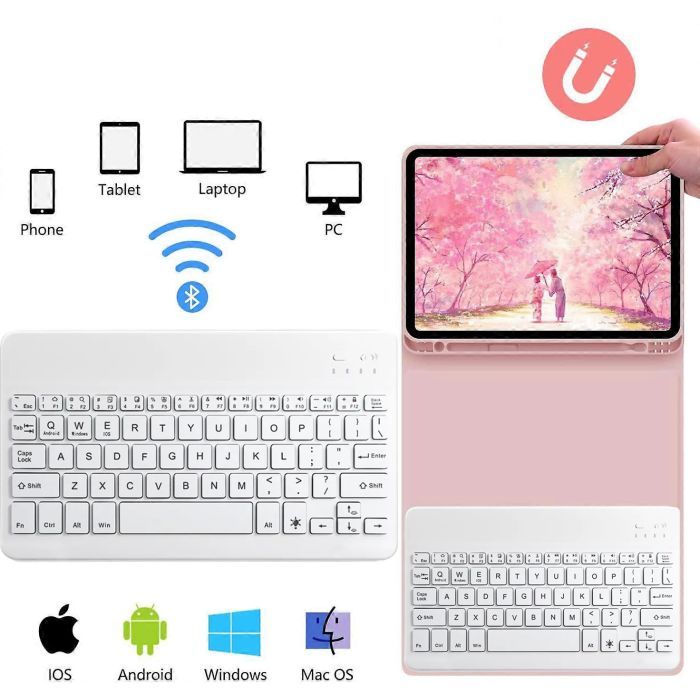 Чехол для планшета BeCover with keyboard Apple iPad Mini 6 2021 Black (712986) изображение 5