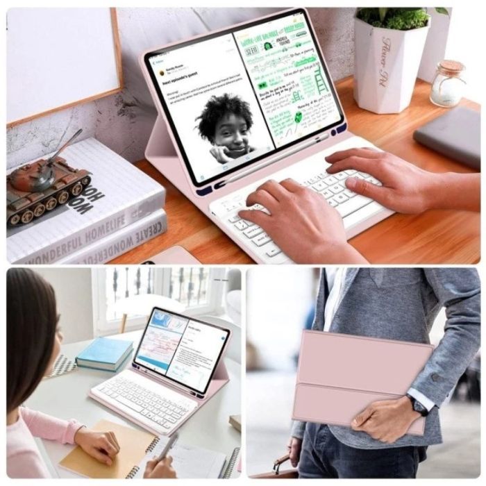 Чехол для планшета BeCover with keyboard Apple iPad Mini 6 2021 Black (712986) изображение 7