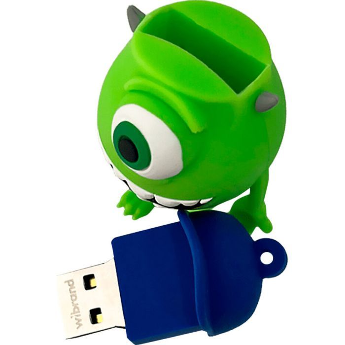 USB флеш накопитель Wibrand 16GB Mike Wazowski Green USB 2.0 (WI2.0/MW16G) изображение 5