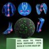 Массажный мяч PowerPlay PP-4351 Epp Massage Ball (d10) Чорно/Зелений (PP-4351_Green_d10) изображение 10