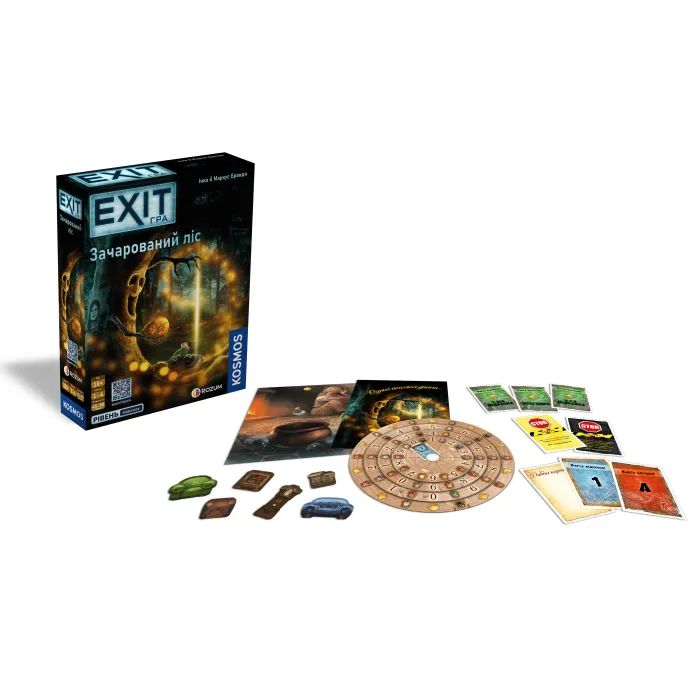Настольная игра Rozum EXIT: Зачарованный лес (The Enchanted Forest) (R072UA) изображение 2