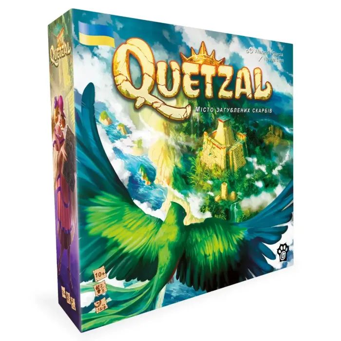 Настольная игра WoodCat Кетцаль (Quetzal) (укр.) (QTL001)