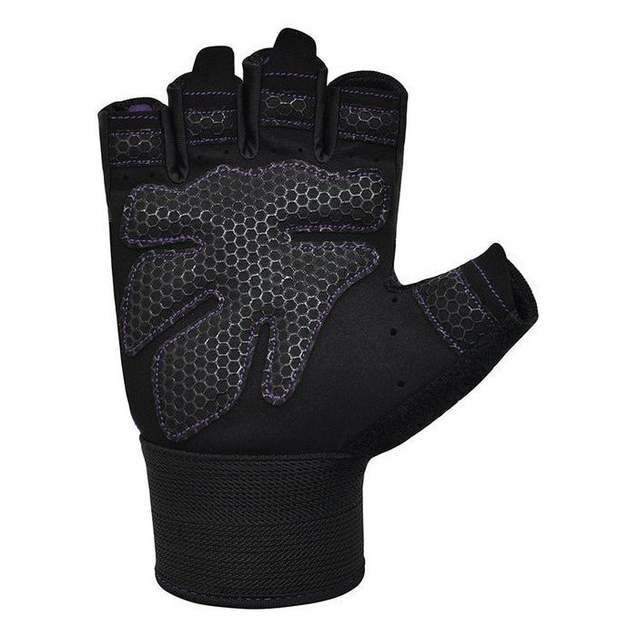 Перчатки для фитнеса RDX W1 Half Purple Plus M (WGA-W1HPR-M+) изображение 2