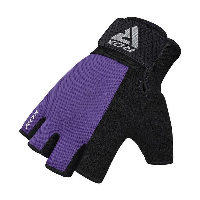 Перчатки для фитнеса RDX W1 Half Purple Plus M (WGA-W1HPR-M+) изображение 3