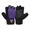 Перчатки для фитнеса RDX W1 Half Purple Plus M (WGA-W1HPR-M+) изображение 4