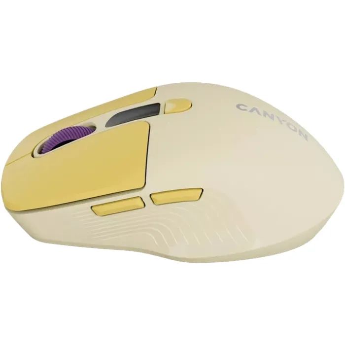 Мышка Canyon MW-26 LCD Silent Wireless/Bluetooth Violet (CNS-CMSW26V) изображение 3