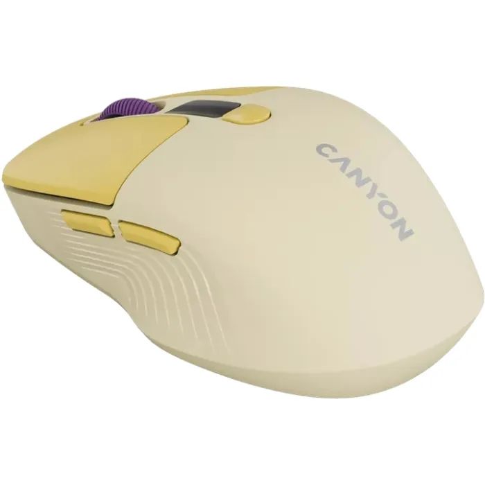 Мышка Canyon MW-26 LCD Silent Wireless/Bluetooth Violet (CNS-CMSW26V) изображение 4