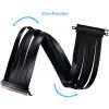 Райзер NZXT 600mm PCIe 4.0 RISER CABLE, Black (G89.PW-PCI-4-60X) изображение 5