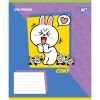 Зошит Yes Line Friends Funnyl А5 24 аркушів клітинка (767643) зображення 4