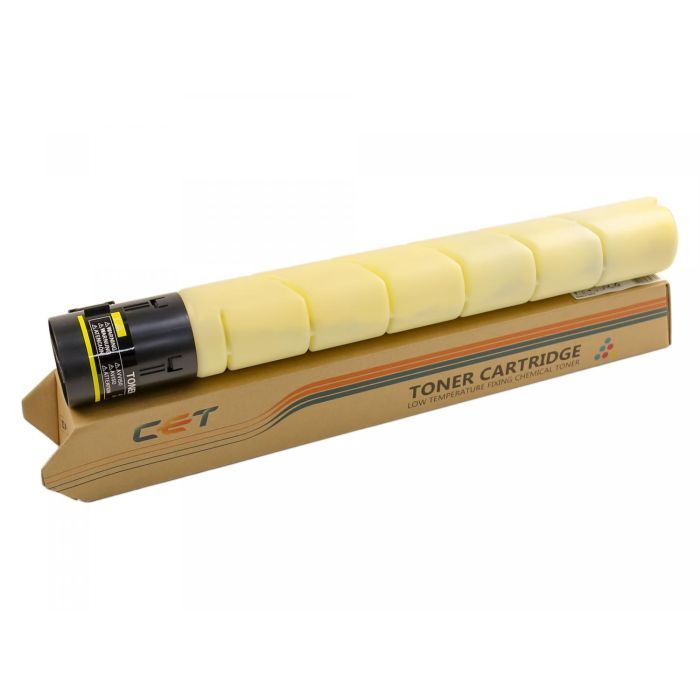 Тонер-картридж CET Konica Minolta TN-324Y, 550г, 26K yellow, chemical, Bizhub C258 (CET141253)