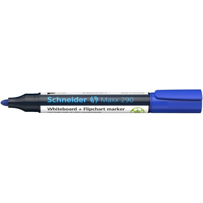 Маркер Schneider MAXX для дошок та фліпчартів 290, синій (S129003)