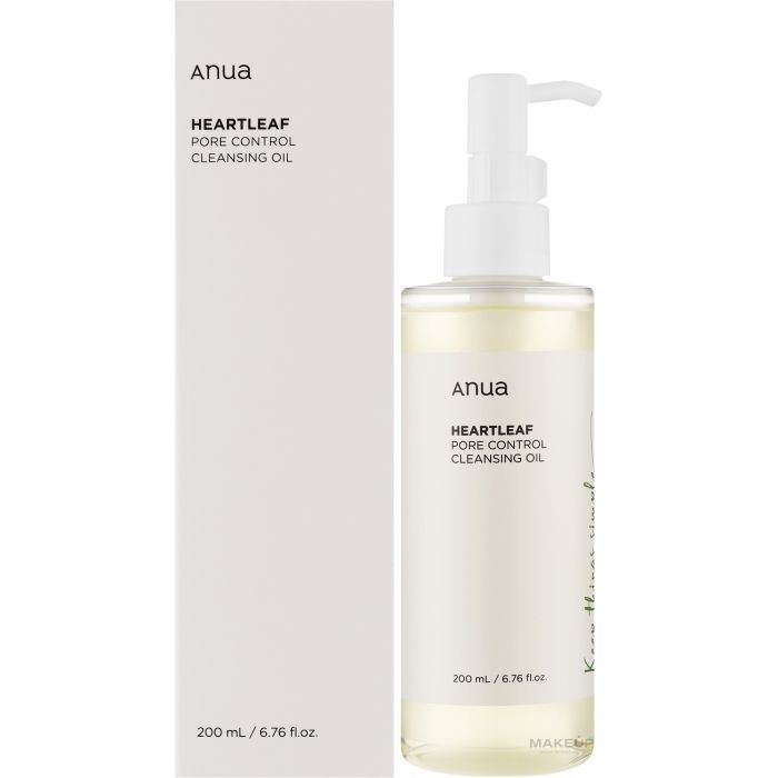 Масло для лица Anua Heartleaf Pore Control Cleansing Oil 200 мл (8809640734687) изображение 2