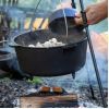 Котел туристический Bo-Camp Dutch Oven Cast Iron 31 cm / 5 L Black (2122410) (DAS303290) изображение 4