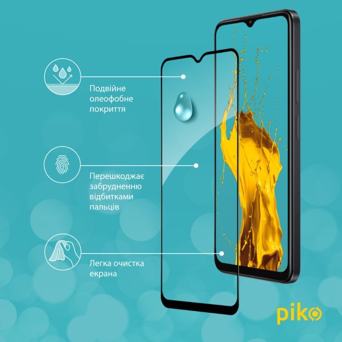 Скло захисне Piko Full Glue Oppo A38 5G Black (1283126582509) зображення 4