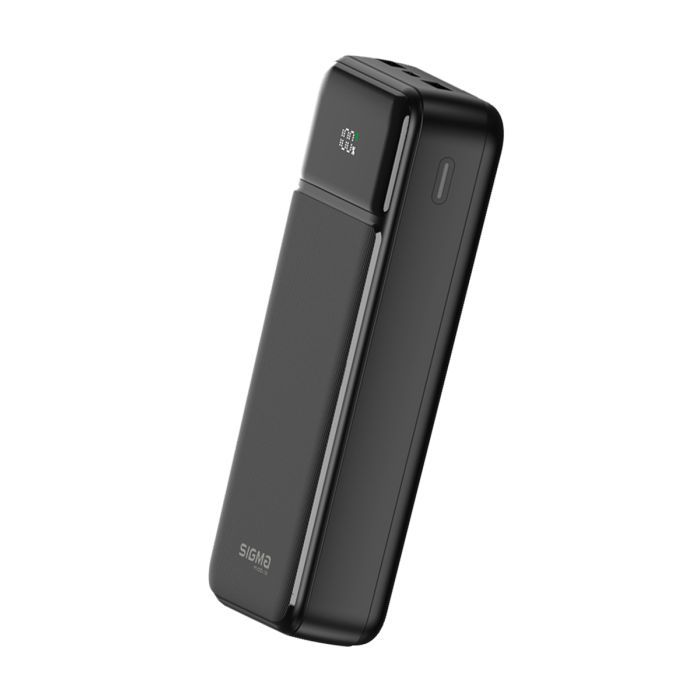 Батарея универсальная Sigma X-power SI20A4QL 20000mAh, PD/20W, QC/22.5W, LED, cable 20w, black (4827798799710) изображение 5