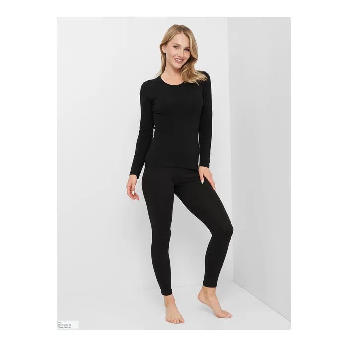 Лонгслів Kappa T-shirt Manica Lunga Girocollo K2601 Nero чорний S (8054954012765) зображення 3