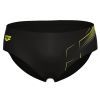 Плавки Arena Dive Swim Brief 007213-550 чорний, жовтий 80 (3468337174738) зображення 6