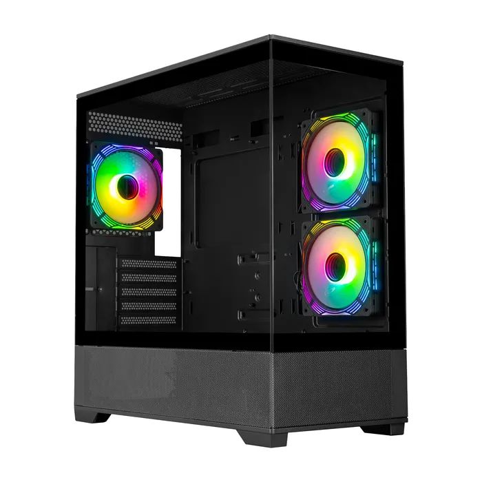 Корпус для ПК Prologix AXON GM-03AB Glass Black