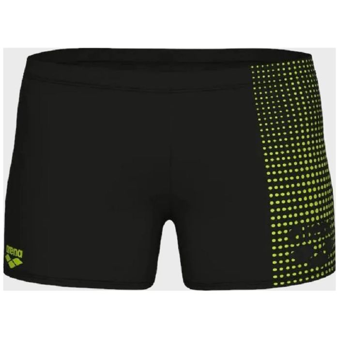 Плавки Arena Foggy Dots Swim Short 008483-506 чорний, жовтий 85 (3468337531111) изображение 3