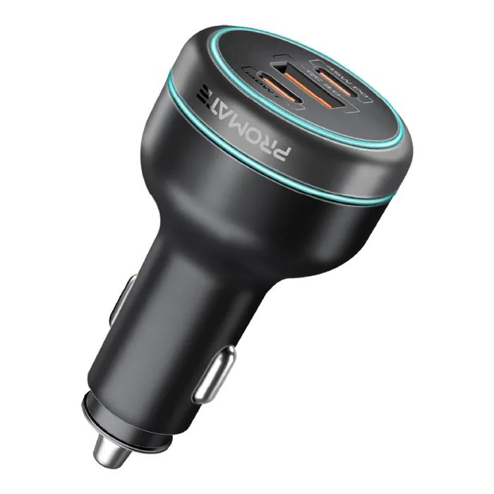 Зарядний пристрій Promate 2xUSB-C PD + USB-A QC3.0 (powerdrive-230)
