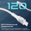 Дата кабель USB-C to USB-C 1.2m 60W PD FletchLink-CC grey Promate (fletchlink-cc.grey) зображення 3