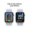 Смарт-годинник Apple Watch SE GPS + Cellular 44mm Silver Aluminium Case with Blue Cloud Sport Loop (MXGR3QH/A) зображення 4