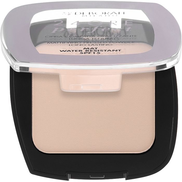 Пудра для лица Deborah 24Ore Perfect SPF15 01 - Light Beige (8009518328592)