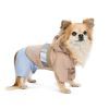 Дощовик для тварин Pet Fashion Tina ХS бежевий/блакитний (4823082435135) зображення 2