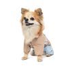 Дощовик для тварин Pet Fashion Tina ХS бежевий/блакитний (4823082435135) зображення 3