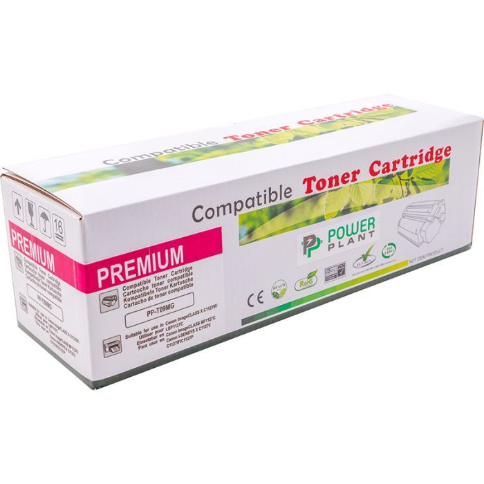 Картридж PowerPlant Canon T09 I-SENSYS X C1127 CY (PP-T09CY) изображение 4