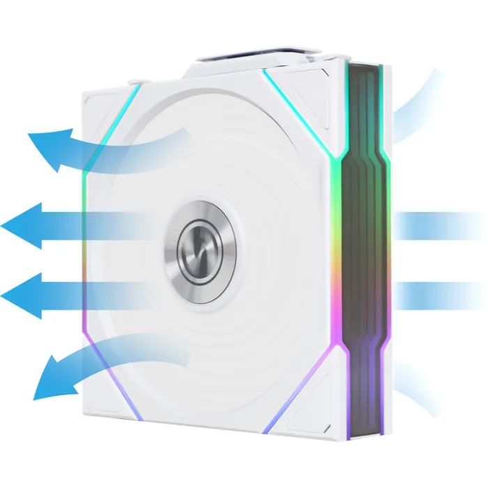 Кулер для корпуса Lian Li Uni Fan TL WIRELESS Reverse, 120-1, Wh (G99.12RTL1W1W.00) изображение 8