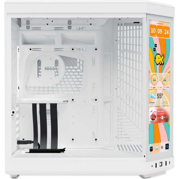 Корпус для ПК Hyte Y70 Touch Infinite Snow White (CS-HYTE-Y70TTI-WW) изображение 5