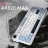 Клавиатура Ajazz AK820 MAX PLUS Daydream Switch RGB Wireless/Bluetooth/USB White (AK820MAX-DD-BWD) изображение 3 Клавиатура Ajazz AK820 MAX PLUS Daydream Switch RGB Wireless/Bluetooth/USB White (AK820MAX-DD-BWD) изображение 3