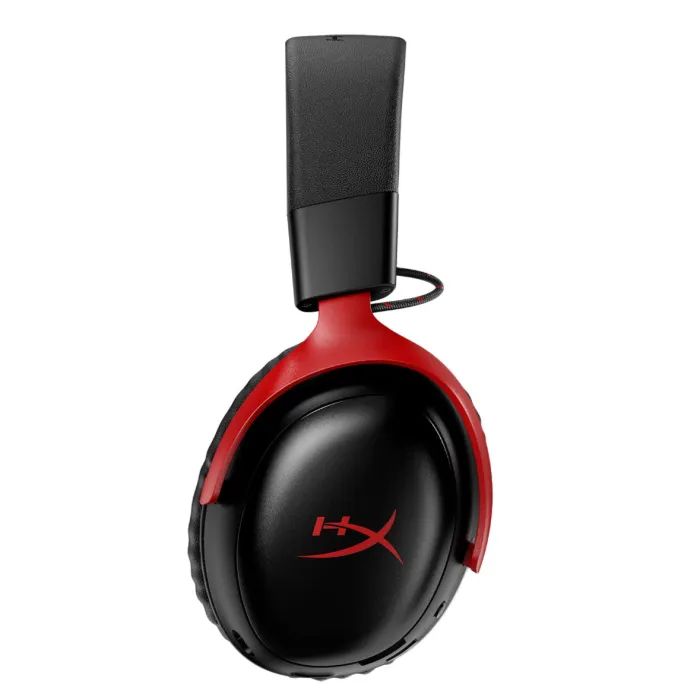 Навушники HyperX Cloud III S Wireless/USB-A/USB-C Black/Red (A59Z0AA) зображення 2
