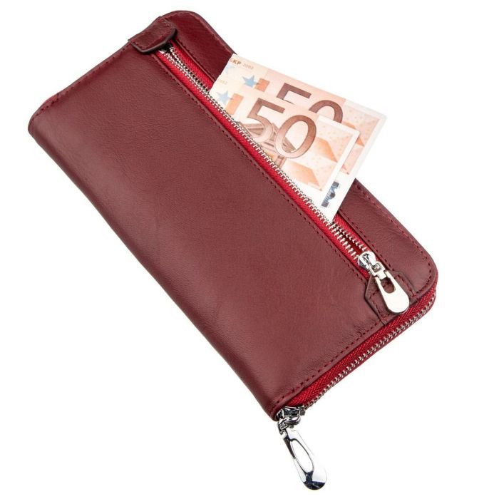 Гаманець ST Leather Червоний (18865) зображення 7