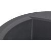 Мойка кухонная GRANADO RONDA grafito з сифоном (470*490mm.) (gr2209) изображение 5