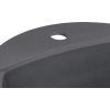Мойка кухонная GRANADO RONDA grafito з сифоном (470*490mm.) (gr2209) изображение 6