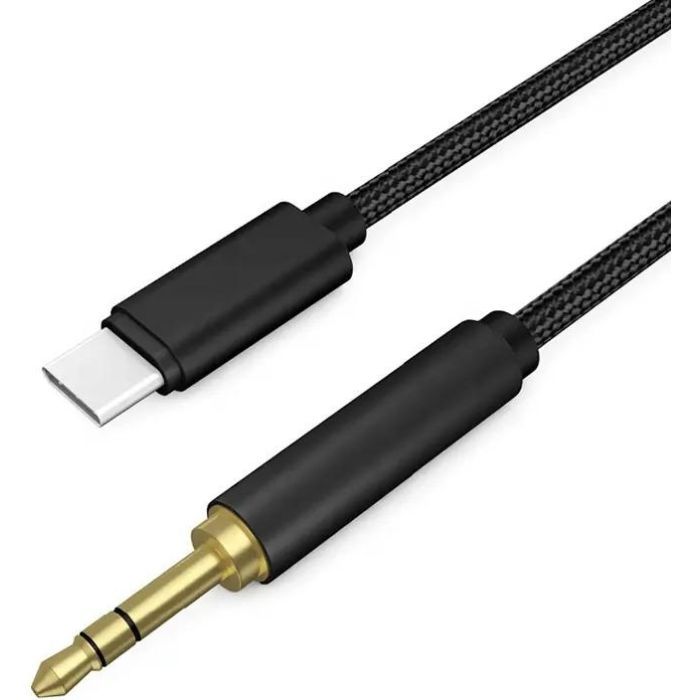 Кабель мультимедийный USB-C to 3.5mm M 1.0m black XoKo (AUX-002-BK) изображение 3
