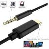 Кабель мультимедийный USB-C to 3.5mm M 1.0m black XoKo (AUX-002-BK) изображение 4