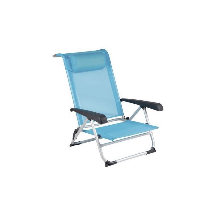 Крісло складане Bo-Camp Saint-Tropez Grey (1204796) (DAS303395)