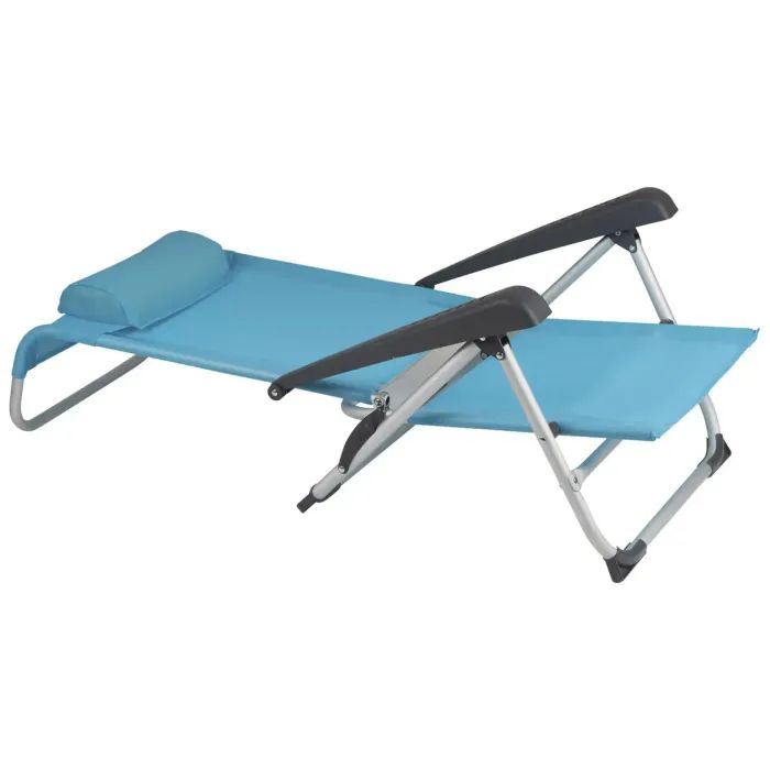 Крісло складане Bo-Camp Saint-Tropez Grey (1204796) (DAS303395) зображення 2