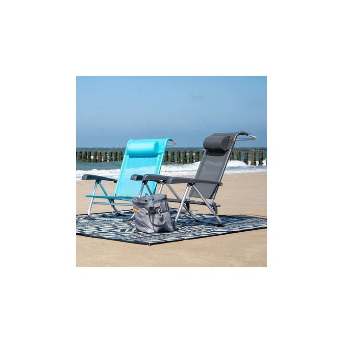 Крісло складане Bo-Camp Saint-Tropez Grey (1204796) (DAS303395) зображення 7