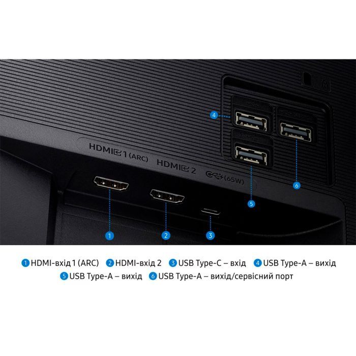 Монітор Samsung LS32FM702UIXUA зображення 8