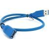 Дата кабель USB 3.0 AM/AF 0.5m blue Voltronic (YT-3.0AM\AF-0.5BL) изображение 2