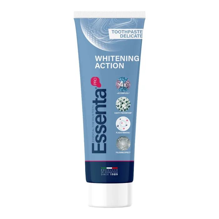 Зубная паста Essenta Pro Whitening Action 75 мл (8031447500060) изображение 3