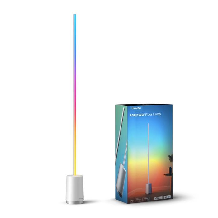 Торшер Govee H6072 Lyra, 1500Lm, RGBICWW, WI-FI/Bluetooth, white (H6072382) > ціни в Києві та Україні Торшер Govee H6072 Lyra, 1500Lm, RGBICWW, WI-FI/Bluetooth, white (H6072382)