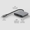 Концентратор TP-Link USB-C 3-in-1 1xUSB 3.0 + 1xUSB-C PD 100W + 1xHDMI (UH3020C) зображення 4