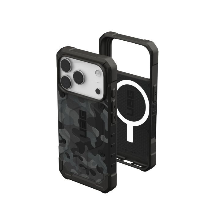 Чехол для мобильного телефона UAG iPhone 17 Pro Pathfinder Clear MagSafe Ash/Black (114551113140) изображение 6
