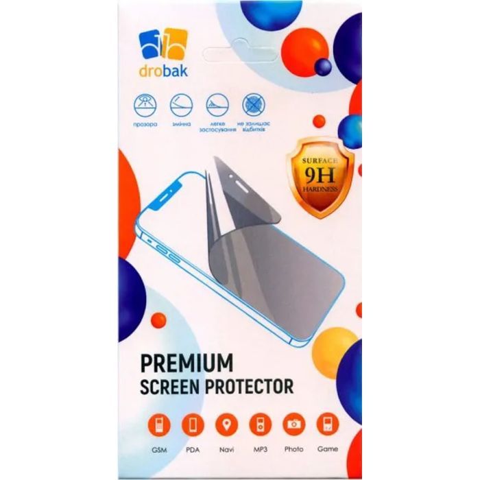 Стекло защитное Drobak Samsung Galaxy S25 FE 5G Black (333317)