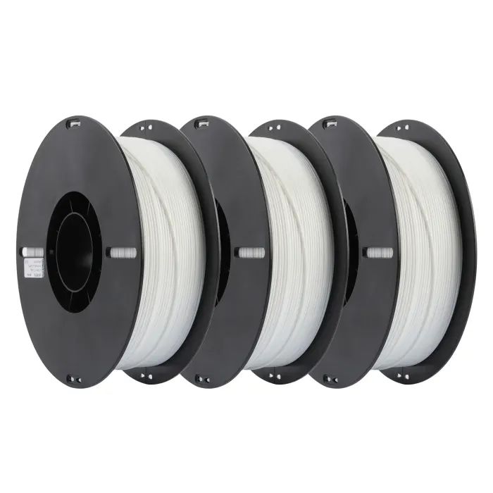 Пластик для 3D-принтера Creality PETG 1.75мм, white, 3*1кг SET (3301030034x3) зображення 3